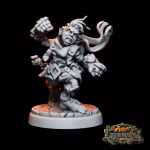 Arwin Silverhand-Infernal Paladin - STL - Image 5